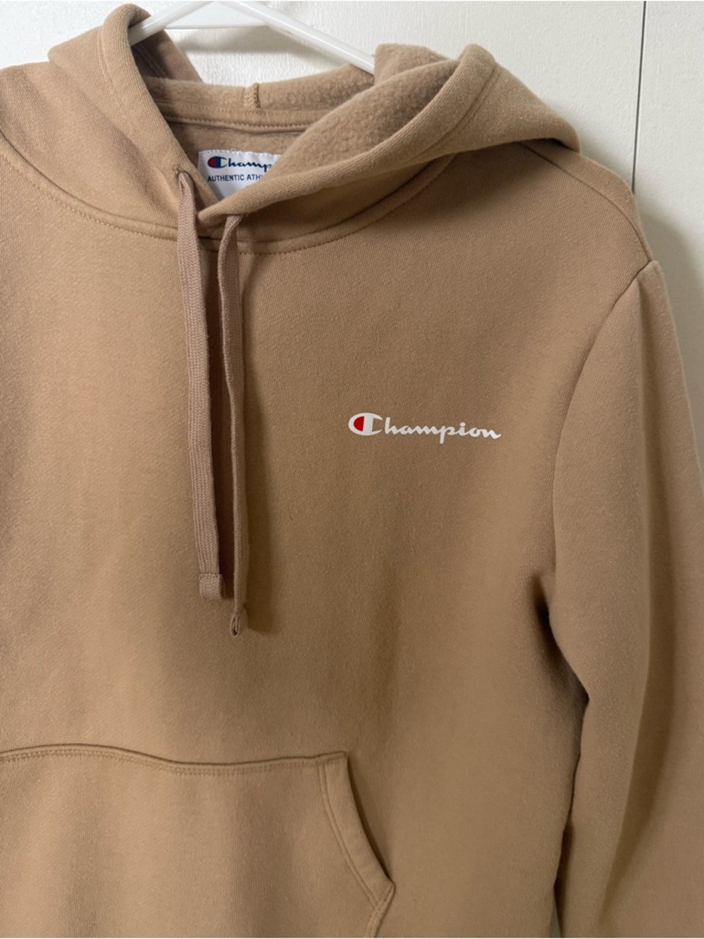 Champion Tan Pullover Hoodie